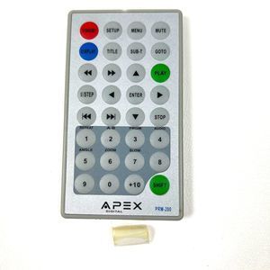 APEX PRM-200 Digital TV DVD Combo Remote Control PD-501 650 650S Replacement